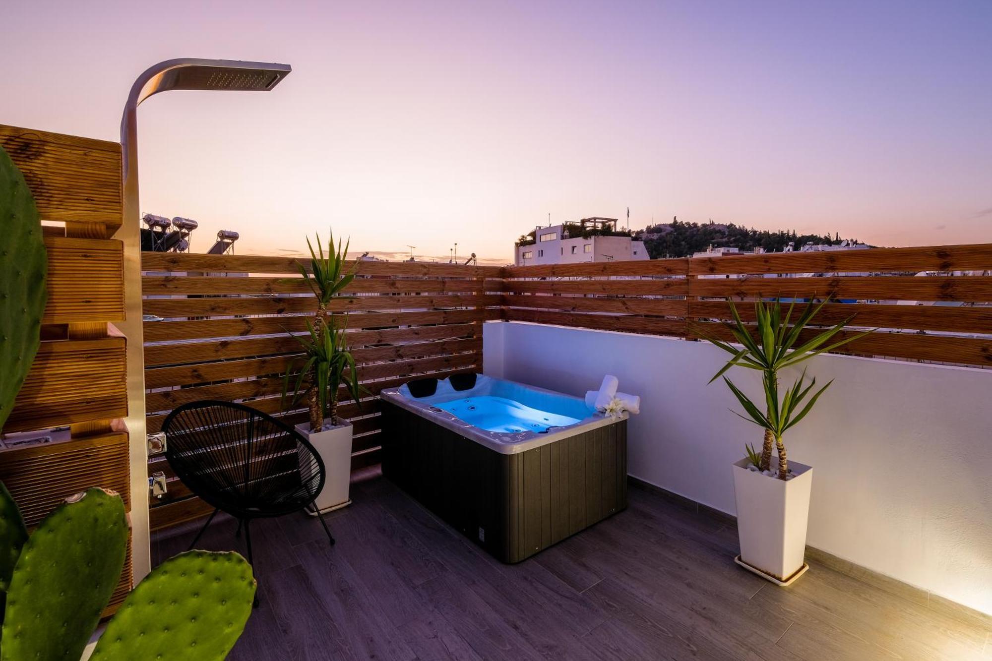 Apartamento Acropolis View With Jacuzzi Atenas Exterior foto